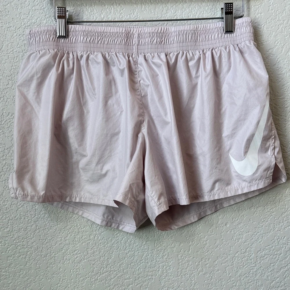 Nike Running Shorts Blush Pink Size Large - Picture 2 of 9